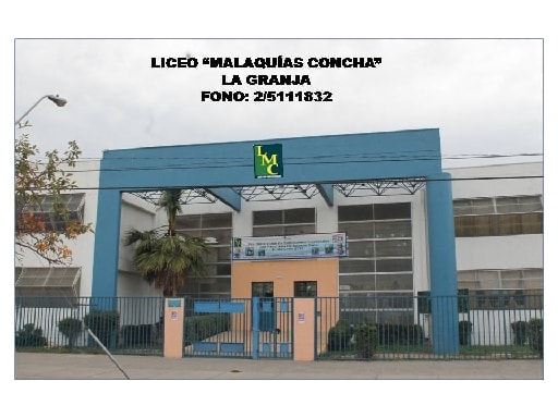 LICEO MALAQUIAS CONCHA