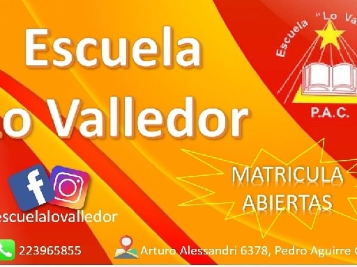 ESCUELA LO VALLEDOR