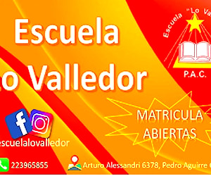 ESCUELA LO VALLEDOR