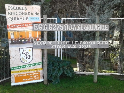 ESCUELA MUNICIPAL RINCONADA DE QUIAHUE