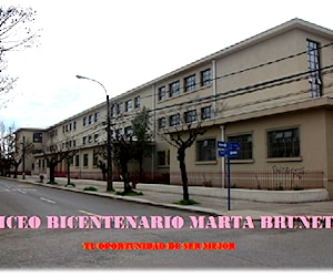 LICEO BICENTENARIO MARTA BRUNET CÁRAVES