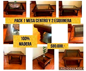 Mesa de centro y esquinazo 