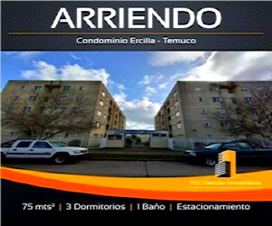 Condominio Ercilla - 3 Dormitorios 1 Baño