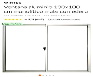 <p>Ventana wintec nueva</p>