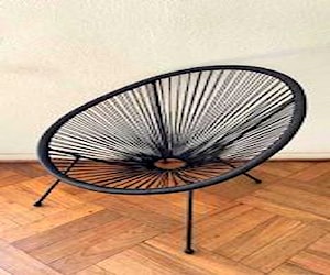 <p>Silla Acapulco Negra</p>