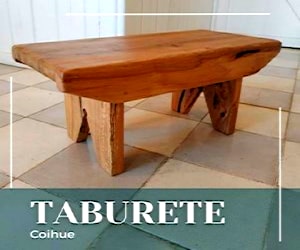 <p>Taburete coihue</p>