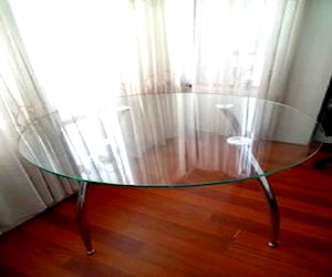Mesa de vidrio