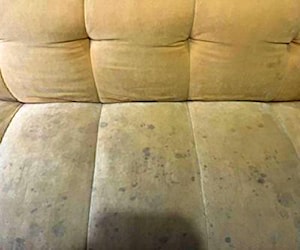 Sofá Sillon cama usado con detalles 3 cuerpos