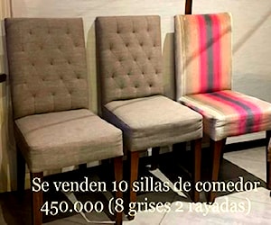 <p>Sillas de comedor</p>