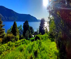 Terreno con vista lago colico