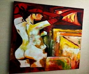 <p>Pintura Hermoso Óleo Desnudo</p>