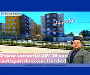 Departamento 2D y 1B frente a INACAP