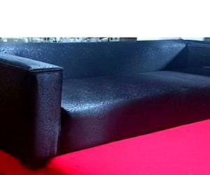 Gran sofa 3 cuerpos color negro