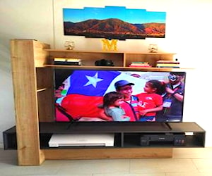 TV60 pulgadas Rack , centro de entretenimiento