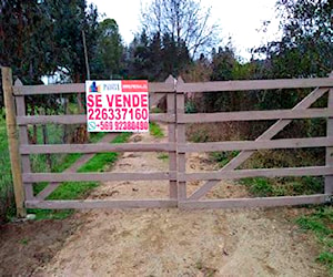 Parcela de 5000m2 cercana a Lago Rapel Las Cabras