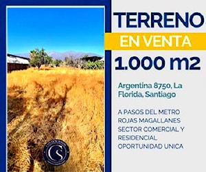 Terreno con excelente ubicación a pasos del metro