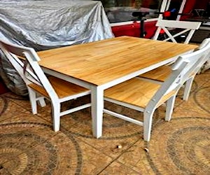 <p>Lindo comedor estilo nórdico </p>