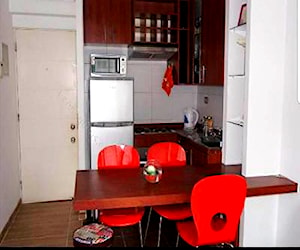 Acogedor departamento full amoblado en Santa Isabe