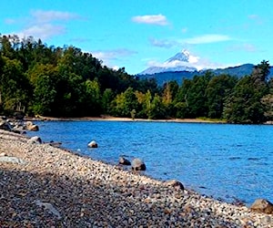 Cabaña en lago calafquen