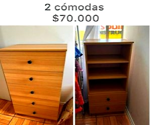 <p>Cómodas</p>