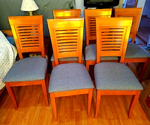 6 sillas en perfecto estado