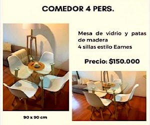 <p>Comedor 4 personas </p>