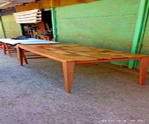 <p>Mesa de comedor nativa terraza, casa, restaurant</p>