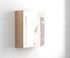 <p>Mueble Botiquin para Baño Domsa Blanco Con Espejo</p>