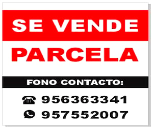 Parcela en venta en choroico cunco