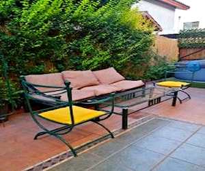 <p>Living terraza. Fierro, estilo Etrusco. Restaurado</p>