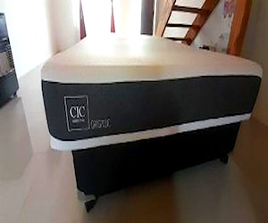 <p>Cama cic 2 plazas, modelo ortopedic casi nueva.</p>