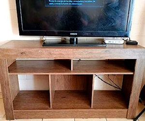 Rack madera para televisión
