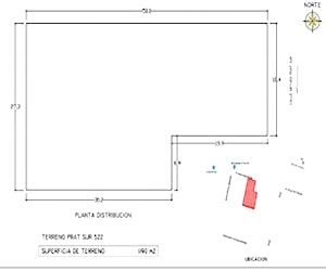 Terreno Habitación o Comercial