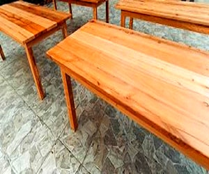 Mesas madera nativa