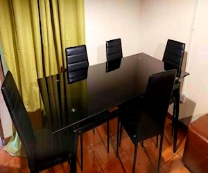 <p>Comedor de vidrio + 6 sillas</p>