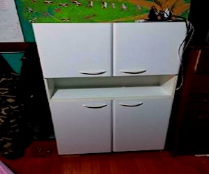 <p>Mueble de 2 cuerpos desmontable</p>