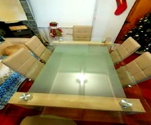 <p>Comedor de vidrio de 6 sillas</p>