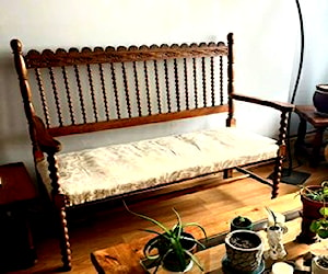 <p>Sillón madera nativa</p>