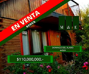 En venta casa comuna de renca