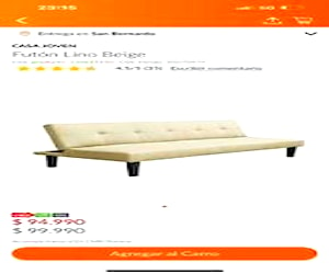 <p>Futon cama</p>