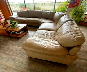 Sillon de Cuero 5 cuerpos