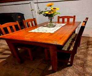 <p>Comedor de Pino Oregon para 6 personas</p>