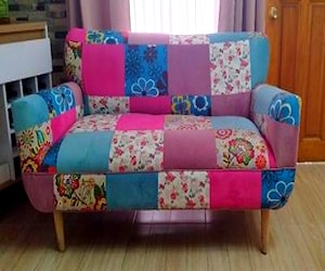 <p>Sillón Patchwork 2 Cuerpos </p>