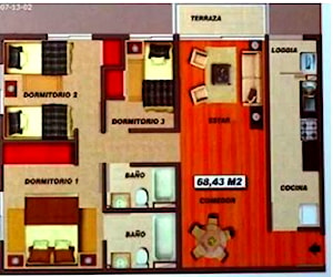 Arriendo Departamento Bonasort V