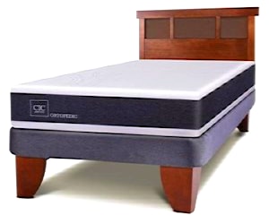 <p>Cama CIC NUEVA 1.5 2metros Con Respaldo</p>