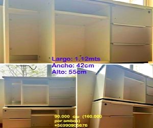 Muebles para dormitorio cajonera