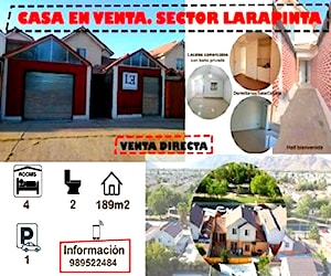 Casa y locales Av. Halcones -Larapinta