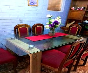 <p>Comedor de vidrio 6 sillas bellisimo perfilado ori</p>