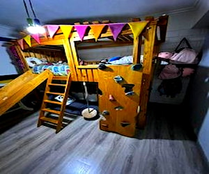 Cama elevada infantil