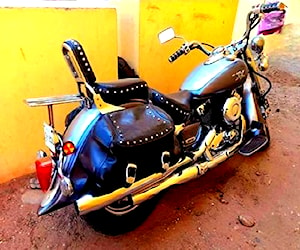 moto yamaha clasica